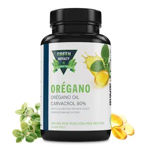 Green Royalty Oregano Oil Capsules (90ct)- Dietary Supplement- Unisex