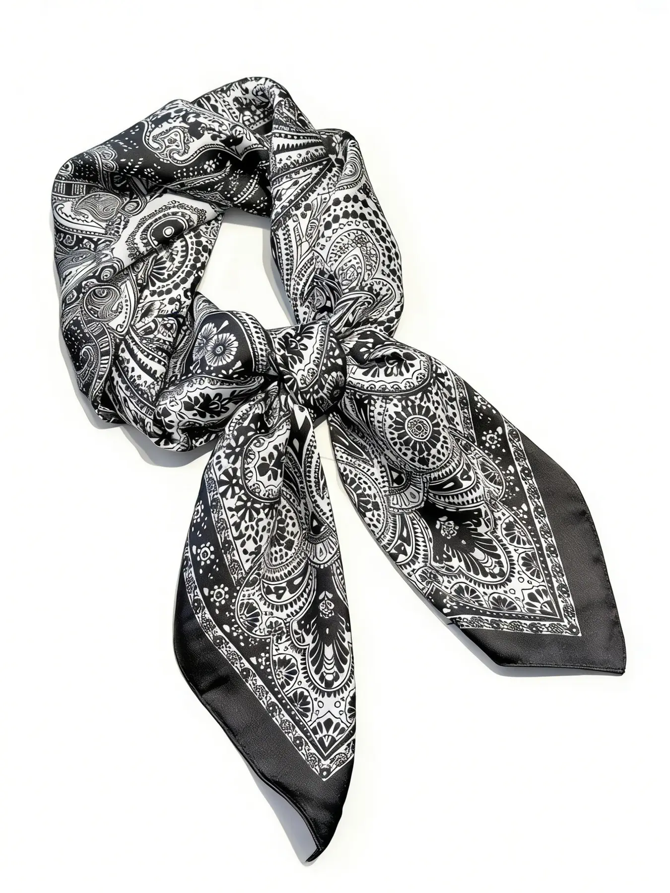 Women's Elegant Bandana Scarf, Casual Soft Comfortable Shawl for Daily Wear, Fashion Accessories for Women & Girls
