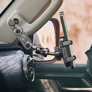 Universal Car Phone Holder for Suvs & Trucks, A-Pillar Mount Aluminum Alloy Support Pole, Durable Vehicle Accessory for Safe Driving, Car Cellphone Mount