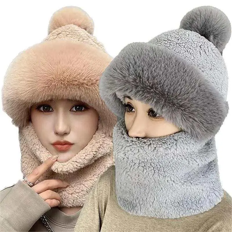 Cozy Fleece Balaclava Face Mask for Women - Windproof Ski Mask, Full Coverage Hat, Neck Warmer & Scarf - Ultimate Outdoor Gear for Cold Winter Weather