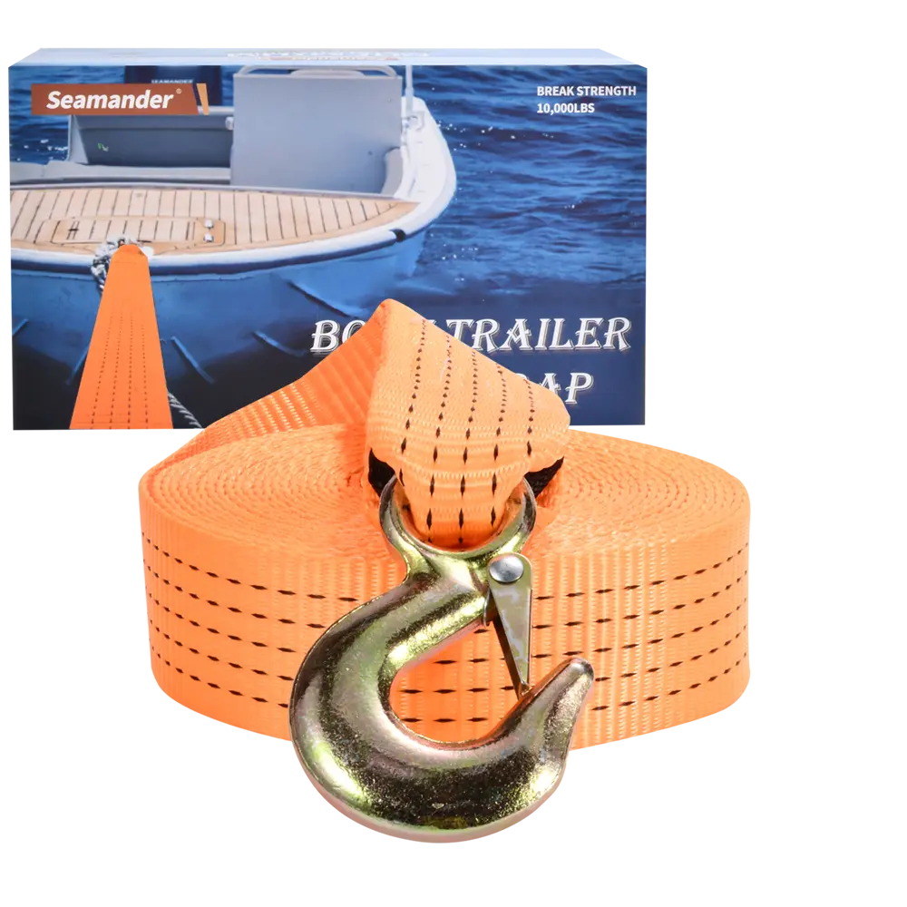 Seamander Heavy Duty Winch Strap,2in*20ft 10,816Lbs
