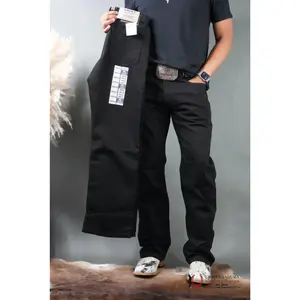 Ariat M4 Men's Relaxed Bootcut Black Jeans - 10070592 Mid Waist Below the Ankle Comfortable Fit for All Seasons Casual Wear