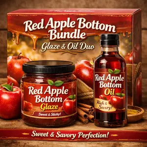 Red Apple Bottom Body Glaze And Body Oil Bundle