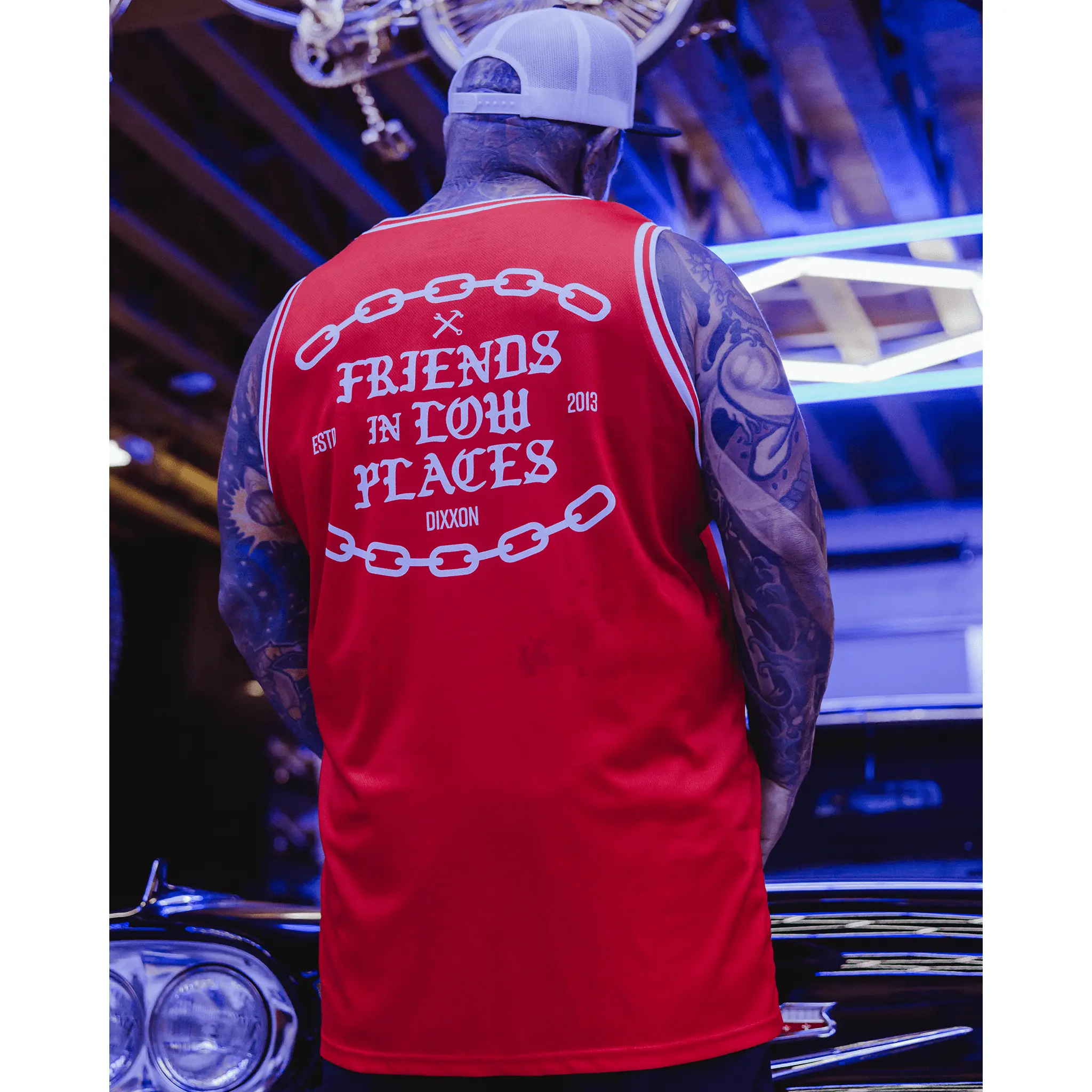 Friends in Low Places Jersey - Red