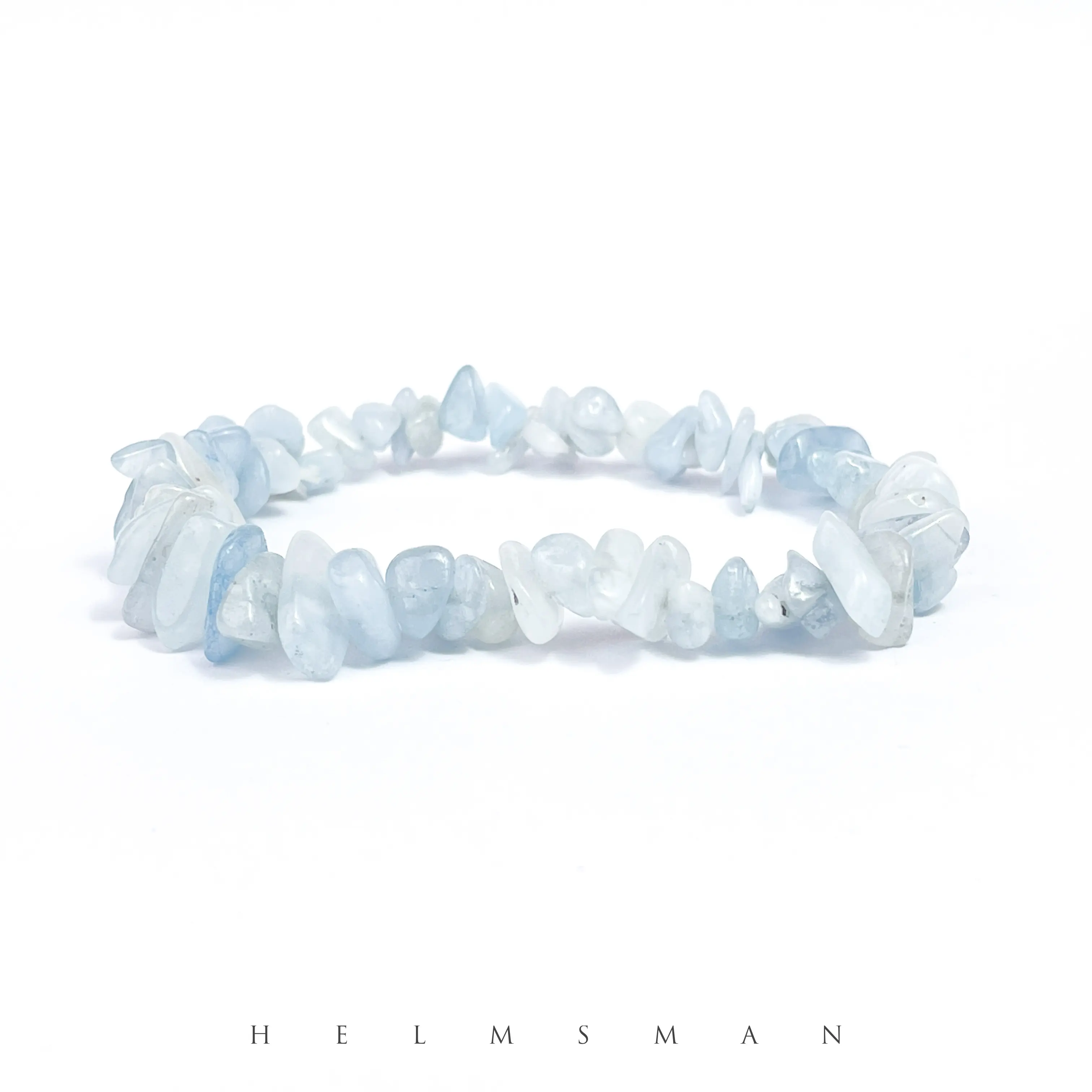 [Direct Buy] 1 Count Aquamarine chip bracelet
