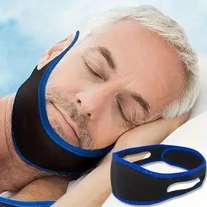 Chin Strap for Snoring Prevention, 1 Count Snoring Strap & Chin Support for Sleep Apnea, Health Sleep Aid for Men and Women