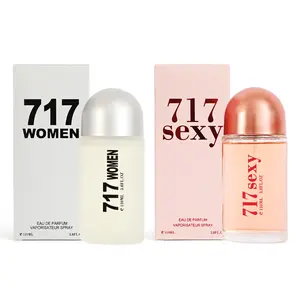 Women's Perfume Bundle - 717 Women Spray Perfume and 717 Sexy Spray Perfume - Fragrance Set for Women - Eau de Parfum 110ml/3.8fl.oz