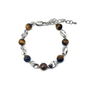 Mobius Titanium Steel Bracelet |   Men's Trendy Light Luxury Hand Jewelry, Unique Minimalist Design, Unisex Versatile Premium Bracelet