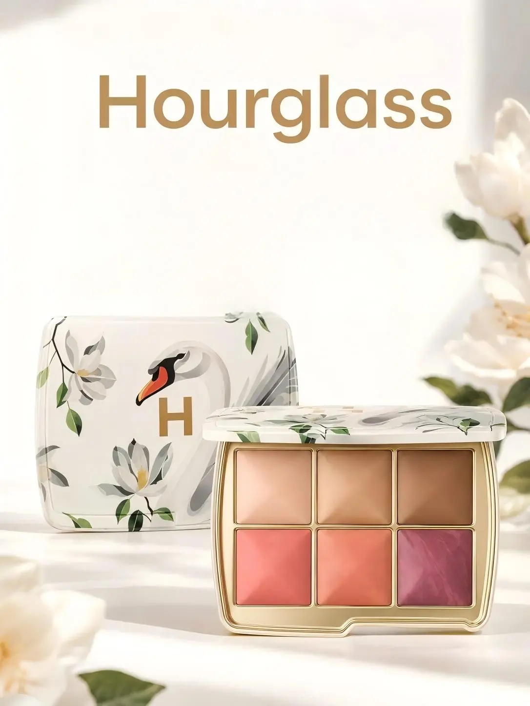 Hourglass Eyeshadow Palette - Lightweight, Blendable Cosmetic for Daily, Special Occasion Eye Looks