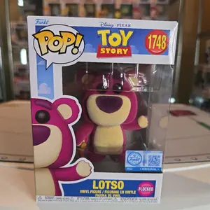 Funko Pop Toy Story Flocked Lotso #1748 Entertainment Earth Exclusive