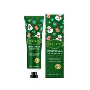 EELHOE Shea Butter Moisturizing Hand Cream Plant Essence Hydrating Repair Dry Cracked Hands Feet Care
