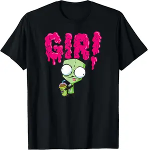 Invader Zim - Gir Slime Slush T-Shirt Graphic tees