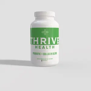 Thrive Health Probiotic + Collagen Blend Doctor Formulated Dietary Supplement