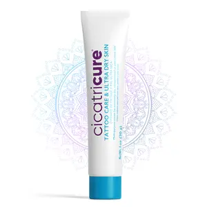 Cicatricure Tattoo Aftercare Cream – Fragrance-Free Hydrating Care for Tattoos & Ultra Dry Skin (1 oz)