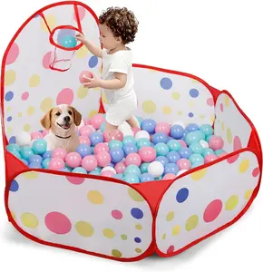 Christmas Gift for Toddler Ball Pit Tent Large Pop-Up Animal Play Tent for Babies & Toddlers 1-3 Years Indoor Outdoor Playhouse Gift for Boys & Girls Balls Not Included