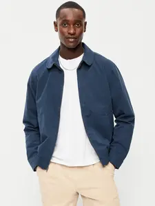 Old Navy Men's Twill Harrington Jacket