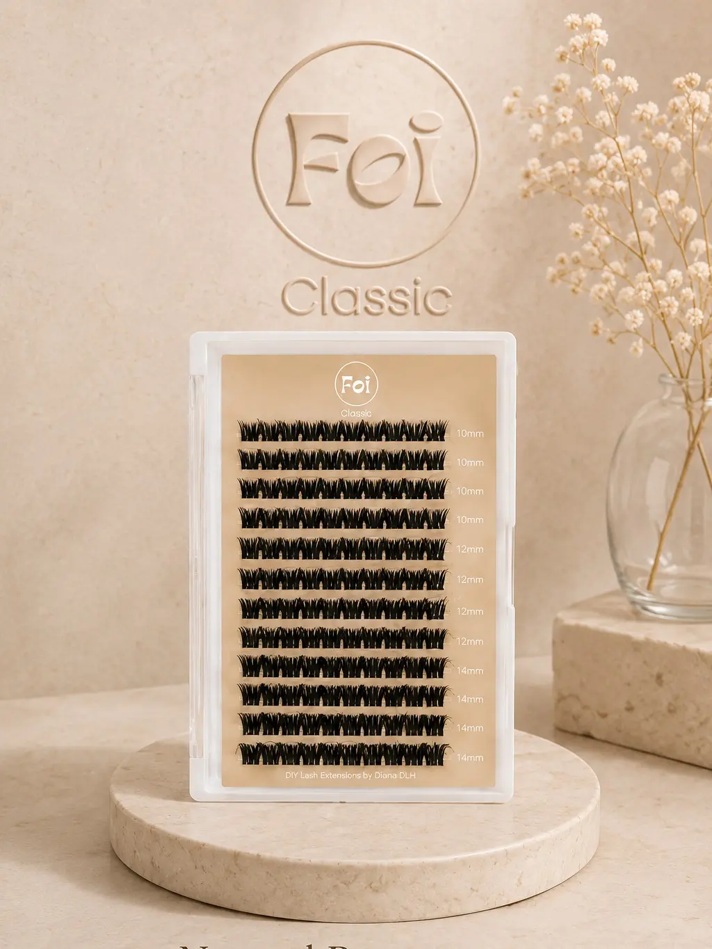FOI DIY Eyelash Clusters - Classic Style - D Curl