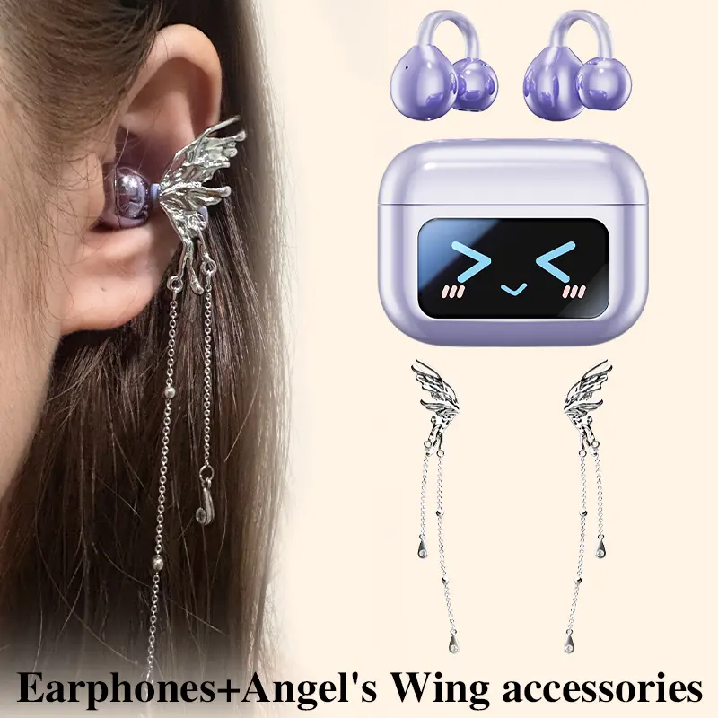 Purple+Angel's Wing accessories