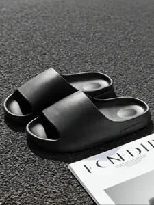 Women's Casual Eva Slippers, Comfortable Thick Sole Anti-Slip Outdoor Sandals, Simple Fashion Home & Travel Footwear