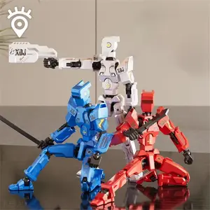 New Mecha Titan 13 Action Figures T13 Figure Multi-Jointed Movable Lucky 13 Action Figure Nova 13 Action Dummy Figure