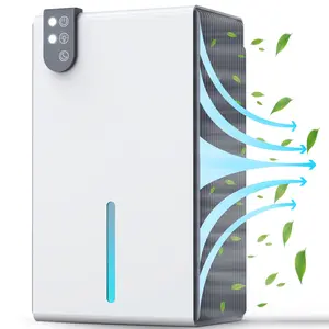 Large room or basement dehumidifier, dehumidifier with water tank, automatic and manual draining, intelligent humidity control, automatic defrost, dry clothes function (for 4500 sq. ft.)