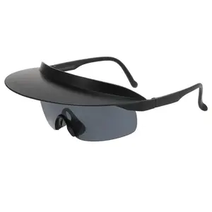 Oversized UV400 Cycling Sunglasses for Men Women, Colorful Wrap Around Sports Glasses, Trendy Gradient Lens Riding Eyewear for Outdoor Activities, Driving, Travel & Beach Summer Style