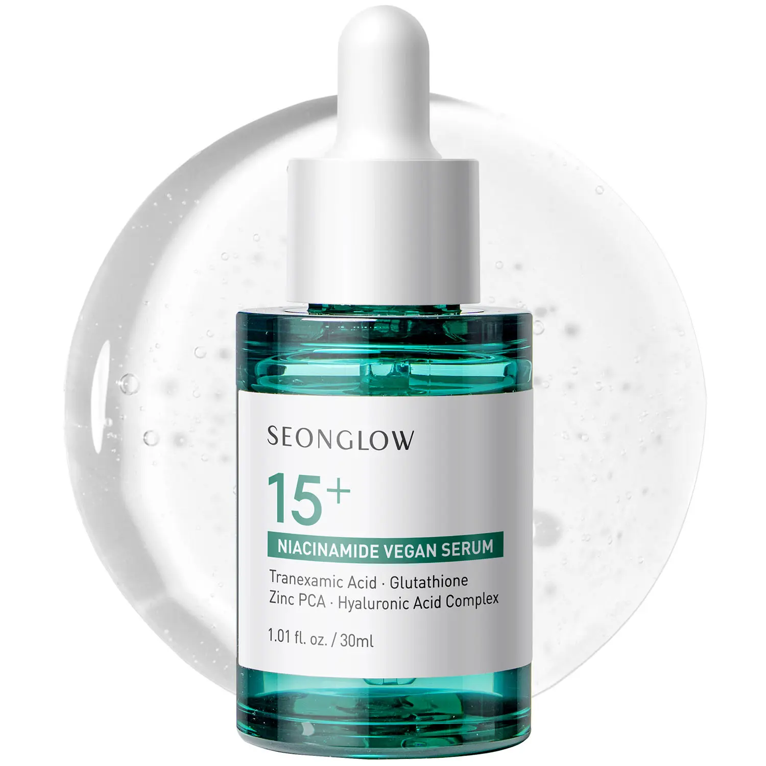 SEONGLOW 15% Vegan Niacinamide+ 3% Tranexamic Acid Serum Korean Skin Care  Pore Minimizer with Glutathione & Zinc PCA 30ml Daily Use - Oil - TikTok  Shop