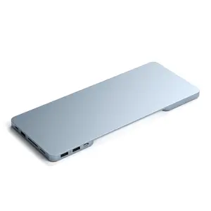 Satechi USB C Slim Dock for 24” iMac with Tool-Free Enclosure for M.2 PCIe NVMe and SATA SSDs, USB C Data Port, USB A, 2 USB 2.0, Micro/SD Card Reader