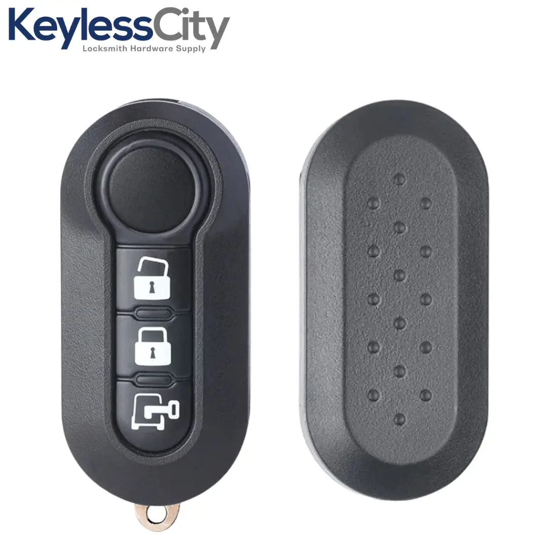 2012-2019 Fiat 500 / Dodge Ram Promaster City / 3-Button Flip Key / LTQF12AM433TX / Delphi BCM