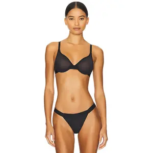 Negative Underwear Sieve Demi Bra in Black