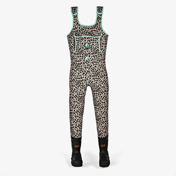 Gator Waders Womens Leopard Retro Waders Gator Waders Womens Leopard Retro Waders
