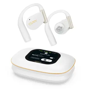 Cleer ARC 5 Portable Open-Ear Bluetooth Wireless Earbuds with Ear Hooks, Dolby Atmos, THX Spatial Audio, 60H Battery, Fast Charging, IPX7 Waterproof Sports Headphones for Running & Workouts