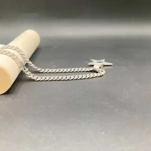 Oil Drip Pendant Necklace Cuban Chain ChokeChainAccessories Men's Necklace The Perfect Gift for Boyfriends Unisex Design