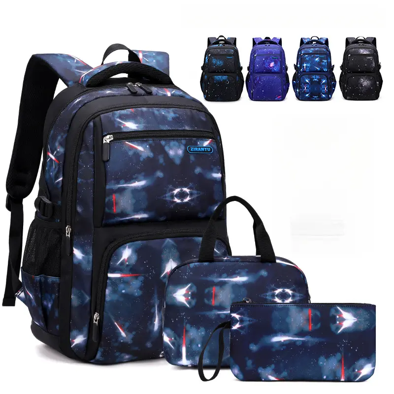 Men's Universe Space TrendyMax Star Print School Backpack Bookbag, Stylish Backpacks for School (Luggage & Bags Category), Star Print Backpack