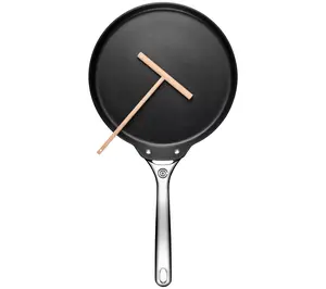 Le Creuset Toughened Nonstick PRO 11" Crepe Pan with Rateau