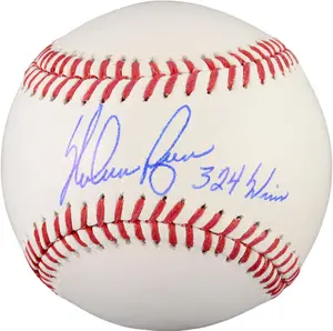 Nolan Ryan Texas Rangers Autographed Baseball with "324 Wins" Inscription - Fanatics Authentic Certified