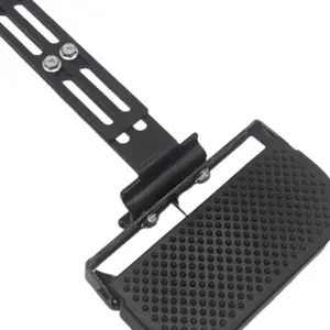 MagiDeal Electric Bike Front Footrest Foot Rest Expandable Accessories Easy to Install Modification Adjustable Footboard Front Pedal