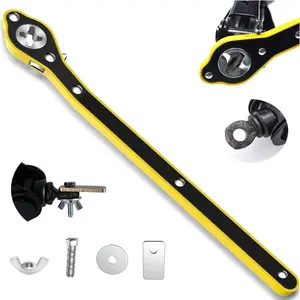 360 °       effort-saving rotating car jack ratchet wrench for motorcycles, cars, SUVs and other vehicles