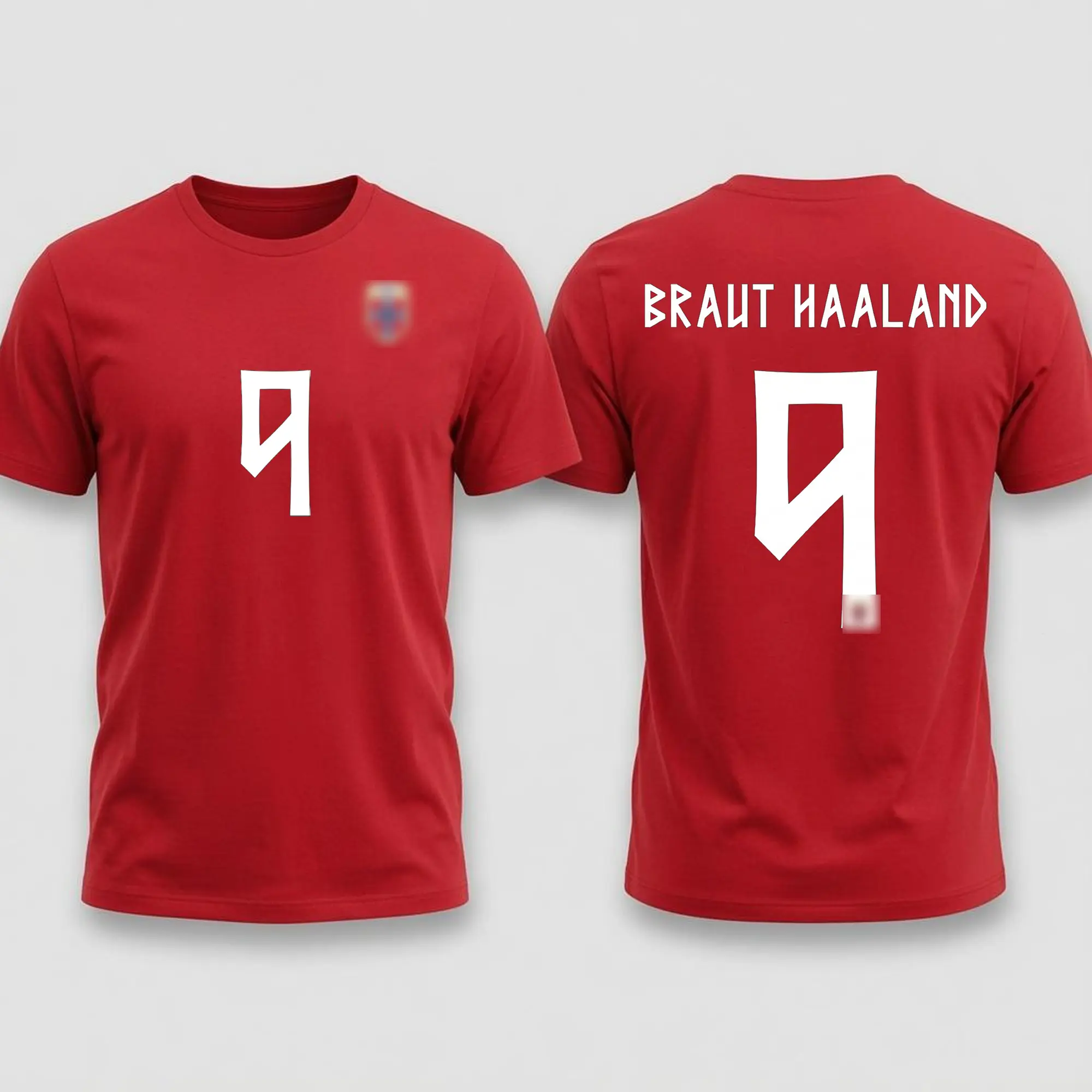 Erling Haaland #9 Shirt V2, Norwegian soccer player, Erling Haaland Shirt,Norway Flag Game Day Shirt