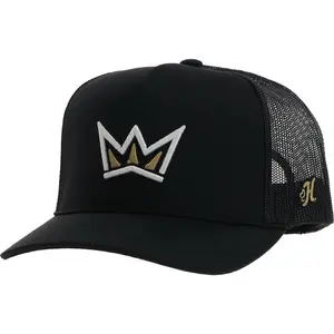 HOOEY "SAGE KIMZEY" BLACK W/ WHITE & YELLOW LOGO HAT