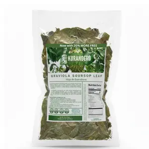 KURANDERO Graviola Soursop Leaf Tea (Hoja de Guanabana) – 5 oz (141g) – Premium 100% Natural Dried Leaves – Product of Mexico – Vegan & Farm-Grown
