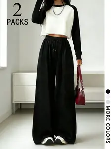 Spring Summer Lazy Set, Cropped, Soft Milk Silk Fabric, Breathable and Stretchy, Perfect for Casual Scenes, Home, Commuting