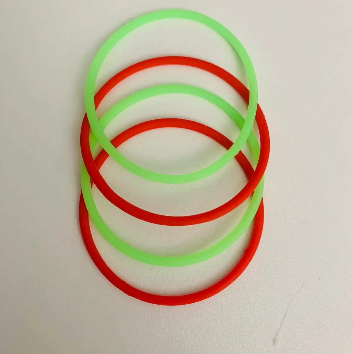 Cherry-Limeade Silicone Jelly Bracelets