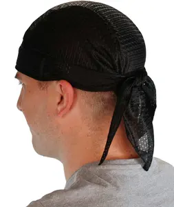 Air Flow Skull Caps - Solid Black