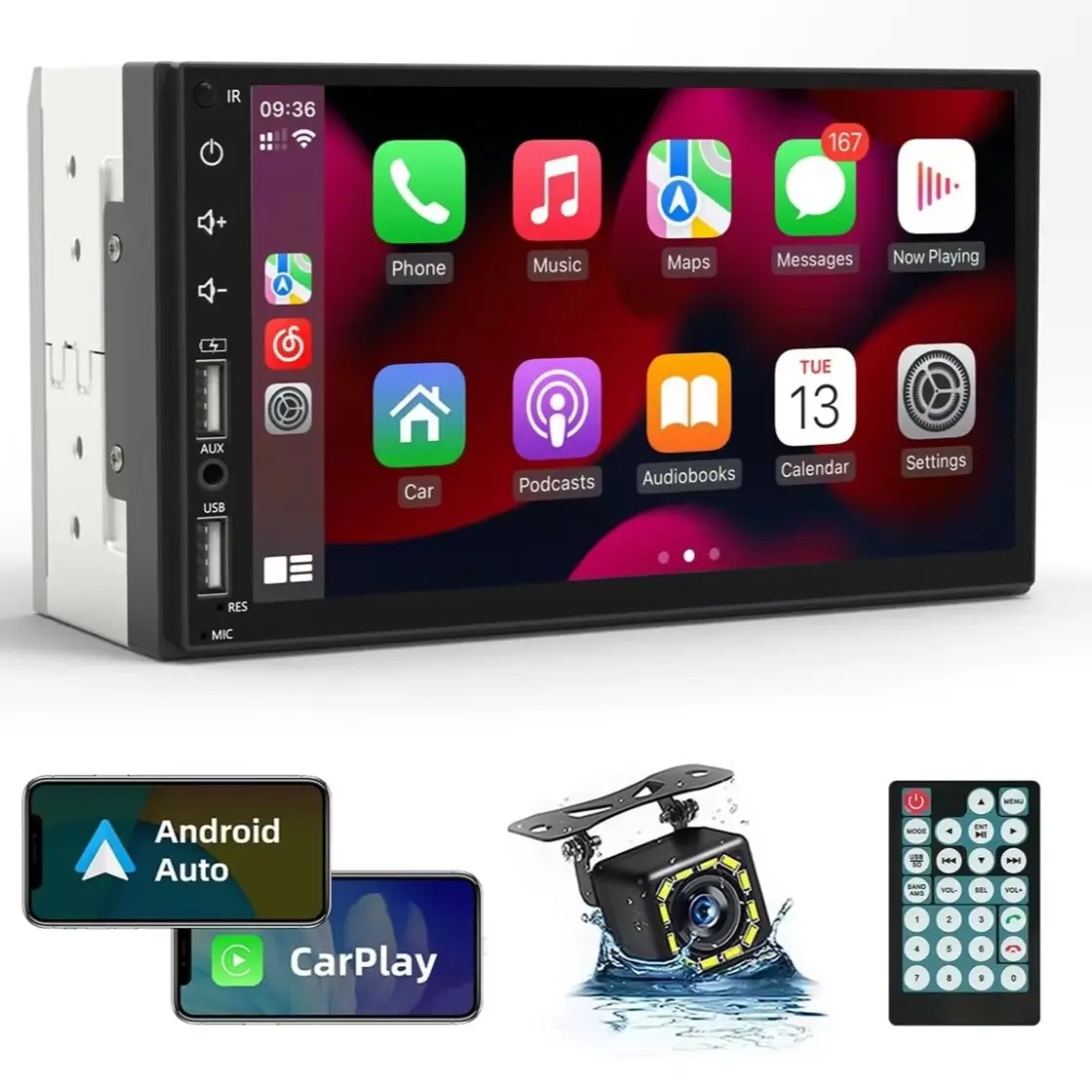 Car stereo Apple carp play androids car play