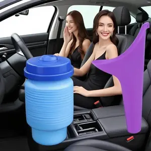 Portable Urine Funnel, 1 Set Lightweight Portable Emergency Urine Funnel for Outdoor Camping, Easy To Clean, Hygiene & Sanitation Supplies, Camping Gear, Camping Equipment, Camping Accessories