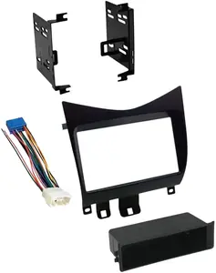 American International HONK825H Ai Installation Kit For 2003 - 2007 Honda Accord In Satin Black