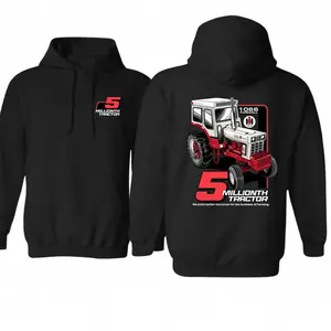 5 Millionth Tractor Hoodie Farmall 1066 Hoodie, International Harvester Hoodie, Vintage Tractor Pullover Hoodie Gift for Farmer, Made in USA.LKD Womenswear Sweatshirts