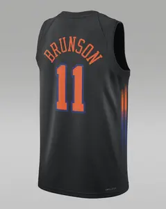 Brunson #11 Swingman Jersey 2026 full logo