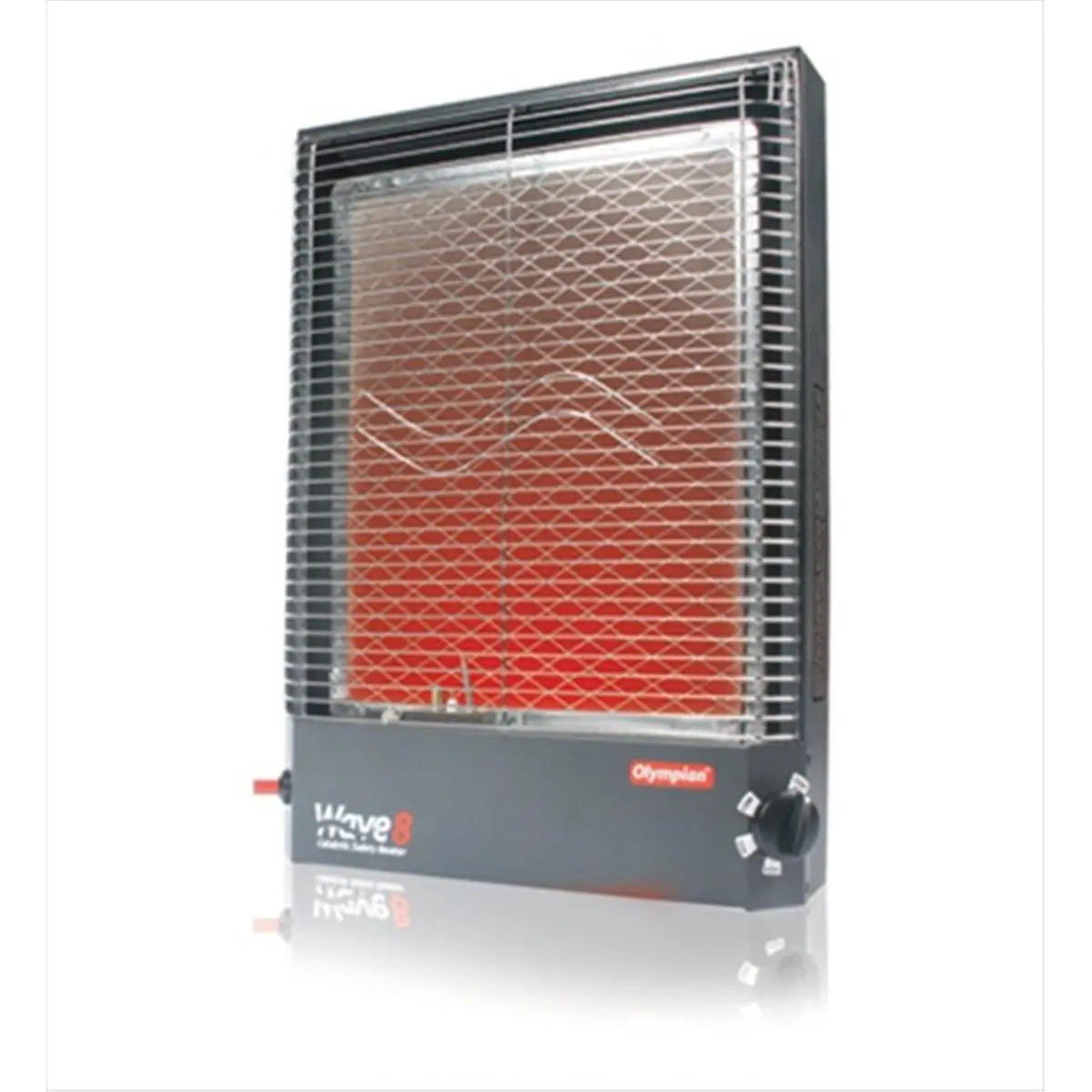 212 MAIN Wave-8 Cordless Catalytic Heater, Portable Household Vented Area Heater with 4200-8000 BTU/hr Adjustable Output, Silent Operation, 12,000 ft Altitude Safe, 290 Sq. Ft. Coverage for Outdoor Heating, Dry Camping & Boondocking